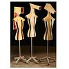 (3) Amazing Space Age couture mannequins