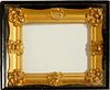 Antique Shriner gilt picture frame