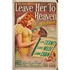 1945 movie poster "Leave Her to Heaven"