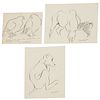 George Constant, (3) animal sketches