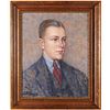 Clarence Francis Busch, portrait painting