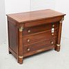 French Empire style chest of drawers