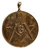 14k Gold Masonic Pendant