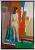 Italo Botti (American, 1923-2003) Oil on Canvas