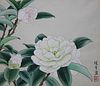 Ren Yu (B. 1945) "White Camellias"