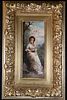 19th C. European Woman in Landscape, Signed