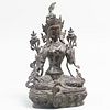 Sino-Tibetan Bronze Figure of Tara