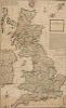 FINE HERMAN MOLL MAP OF GREAT BRITAIN CIRCA 1725