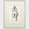 Leonard Baskin (1922-2000): Standing Figure