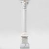 Tall Alabaster Columnar Table Lamp