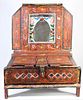 Painted Indonesian Jewelry Chest