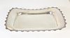 Sterling Silver Repousse Tray 25.5 OZT