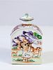 Antique Chinese Hand Painted Porcelain Bottle