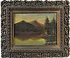 19th Century Impressionist Oil on Canvas, Signed