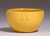 Small Bauer Yellow Indian Bowl c1920s
