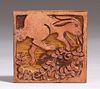 Batchelder - Los Angeles Rabbit Tile c1920s