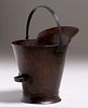 Stickley Brothers Hammered Copper #116 Coal Bucket 1910