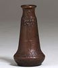 Austrian Copper-Clad Secessionist Vase c1900