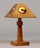 Arts & Crafts Hawaiian Lamp c1920