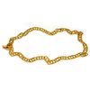 18k gold link necklace, Italy