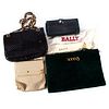 Four Bally leather bags