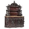 An Exceptionally Carved Victorian Mahogany Huntboard by Alexander Roux