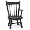 A Painted Windsor Childs Chair