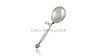 Georg Jensen Acanthus Serving Spoon, Small 115