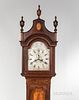 Aaron Lane Carved and Inlaid Walnut Tall Clock