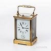 French Grand Sonnerie and Alarm Carriage Clock