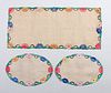 Contemporary Arts & Crafts Table Runner & Place Mat Set
