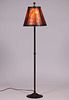 Fred Brosi Hammered Copper & Mica Floor Lamp c1915-1920