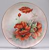 Arts & Crafts Hand Decorated Porcelain Plate