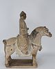 Chinese Tang Style Ceramic Rider and Horse