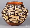 Acoma Pueblo Indian pottery vessel