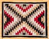Navajo Indian rug, 41" x 32".