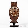 Cast Iron Owl Silhouette Gallery Shooting Target
