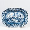 Transfer-decorated "Pickett's Charge" Platter