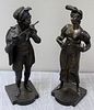 Pair of French Figural Bronzes.