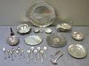 STERLING. Large Grouping of Miscellaneous Silver.