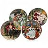 4 KNOWLES COLLECTORS PLATES, THE KING AND I