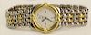 Lady's Vintage Chopard 18 Karat Yellow Gold and Stainless Steel Gstaad Watch