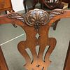 Pair of Chippendale Carved Walnut Side Chairs