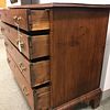 Chippendale Tiger Maple Chest of Drawers