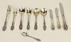 Beautiful One Hundred Forty-Five (145) Piece Gorham Sterling Silver "La Scala" Flatware Set