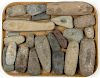 NATIVE AMERICAN STONE TOOLS, LOT OF 23