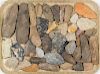 NATIVE AMERICAN STONE POINTS AND TOOLS, LOT OF 42
