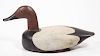 AMERICAN CARVED AND PAINTED DUCK DECOY