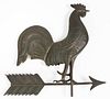 AMERICAN MOLDED FULL-BODY COPPER ROOSTER WEATHERVANE