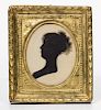 ISAAC TODD (AMERICAN, EARLY 19TH CENTURY) HOLLOW-CUT SILHOUETTE